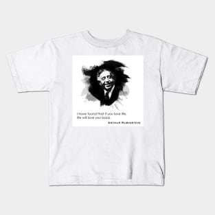 Arthur Rubinstein Kids T-Shirt